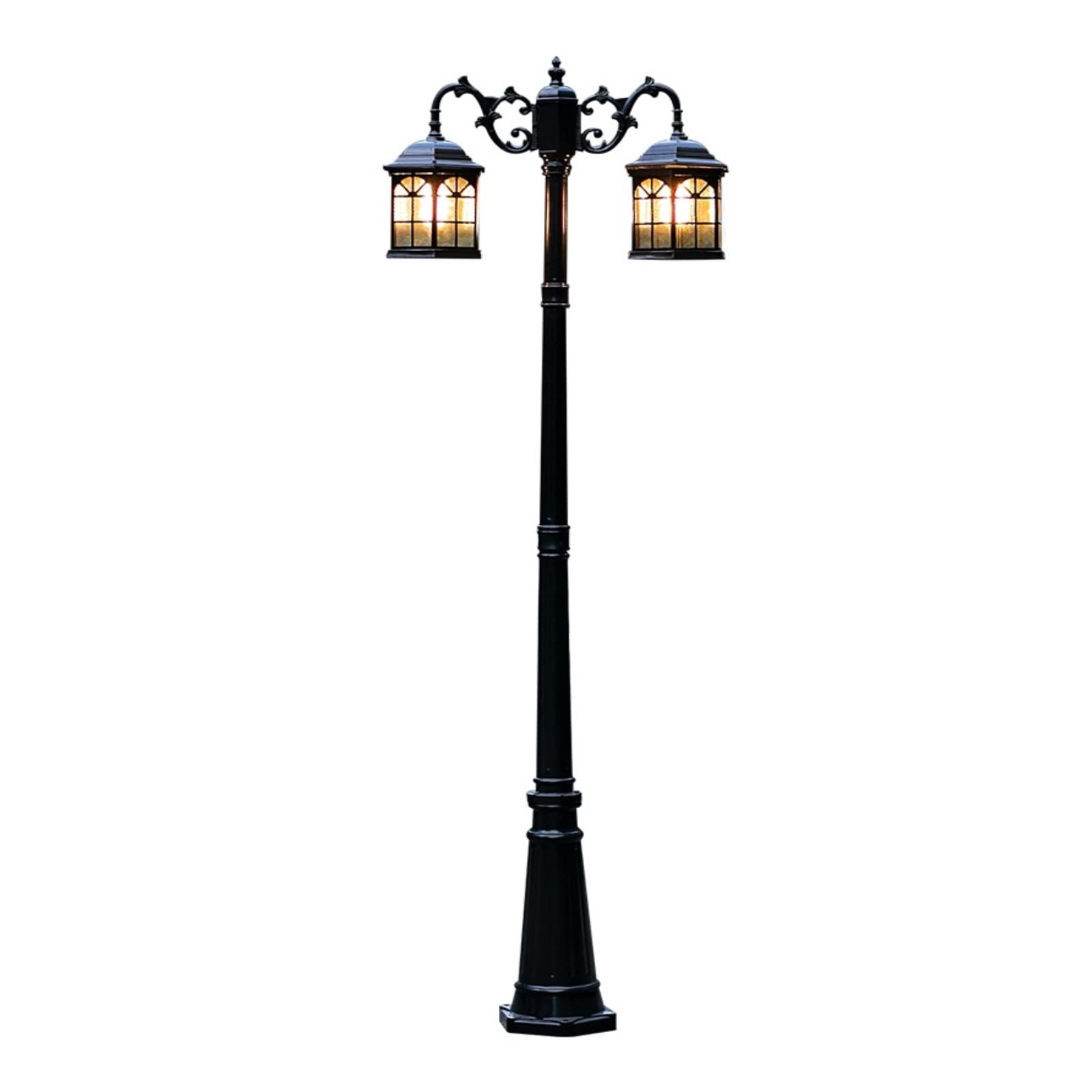 ライト・ランタン A.SOME CREATIVE Conquest Lantern Pole Maxim 40420WGOB Carriage House VX 3 Light 27 inch Oriental