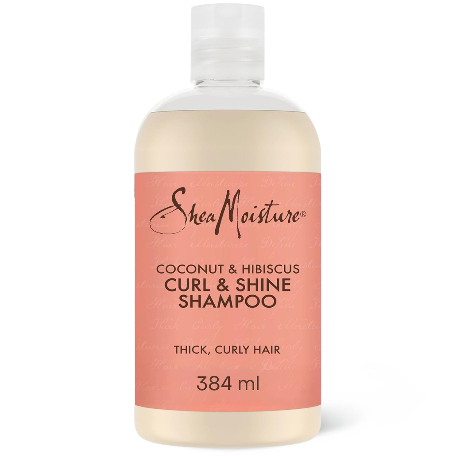 SHEA MOISTURE Moisture Coconut & Hibiskus Curl & Shine Shampoo, 384 ml