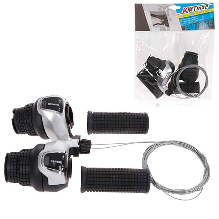 Coppia di Comandi per Cambio velocit� Bici,Interruttore Catena, Manopole a  3x6 Marce, Leve Cambio Bici Comandi per Mountain Bike Bici da Corsa MTB  Ciclismo : Amazon.it: Sport e tempo libero