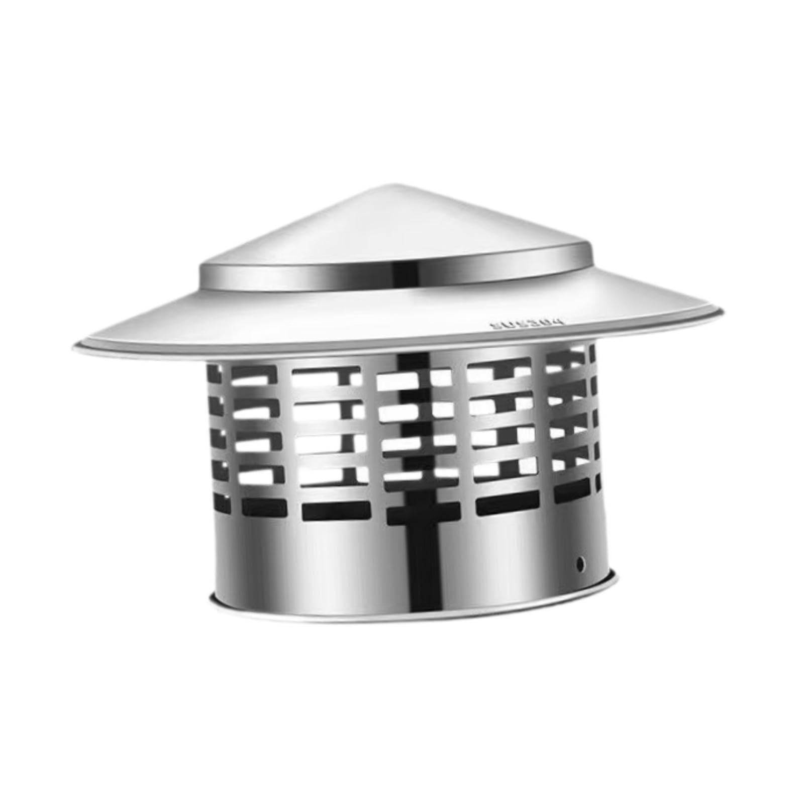 CALANDIS Round Chimney Cap Home Lid Rainproof Exhaust Vent Rain Cover Roof Rain Guard Style B | Other Fireplaces & Stoves | Coffee & Tea Makers | Heating, Cooling & Air-image-16