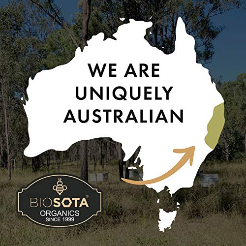 Biosota Organic Manuka Honey Mgo 880+ - Medical Grade Manuka Honey From Australia | Australian Certified Organic Honey Npa/Ulf 20+ | Organic Jelly Bush Honey | 8.8Oz #TOP6
