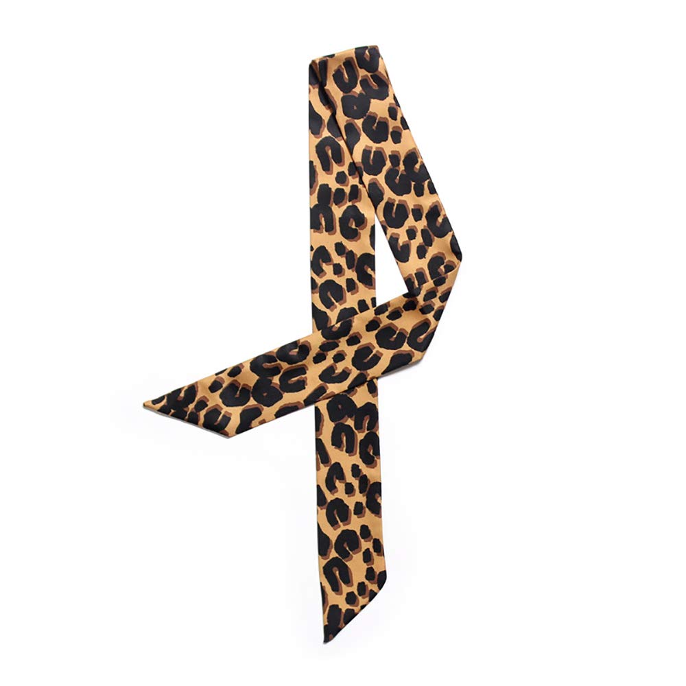 6 uds. Creative Leopard Grain Series Bolso Bolso Manija Cinta Bufanda Cabeza Banda Cuello Bufanda Pañuelo Pañuelo Bufanda Regalos de Moda, Multicolorido 2