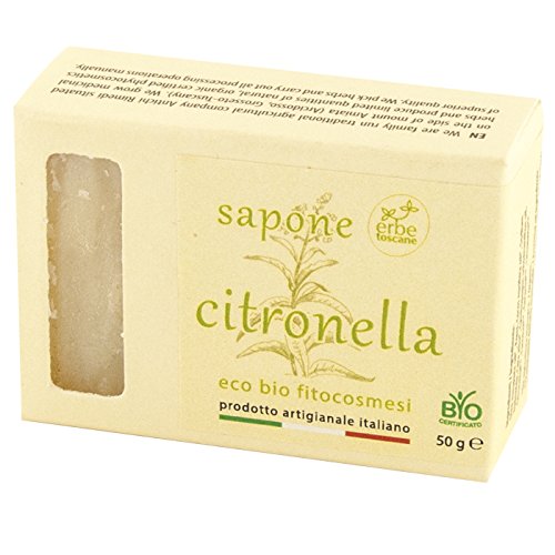Sapone BIO CITRONELLA 50 gr - 100% vegetale - a