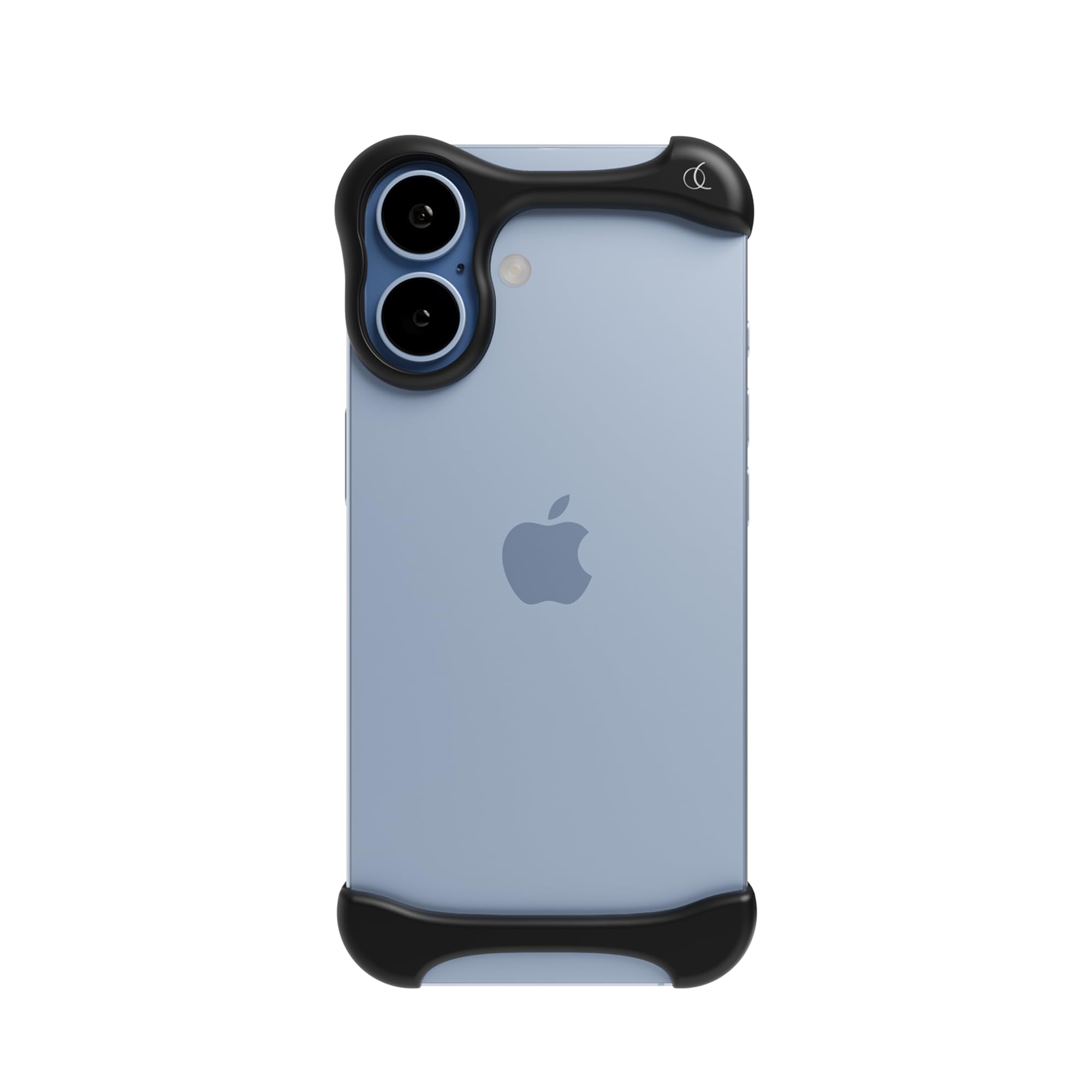 Photo 1 of Arc Pulse Compatible with iPhone 17 Phone Case (2025), Minimalist Protective Shock Absorption Aerospace Grade Aluminum Shells + Elastomer Inlays Easy Fit 6.3 inch Matte Black