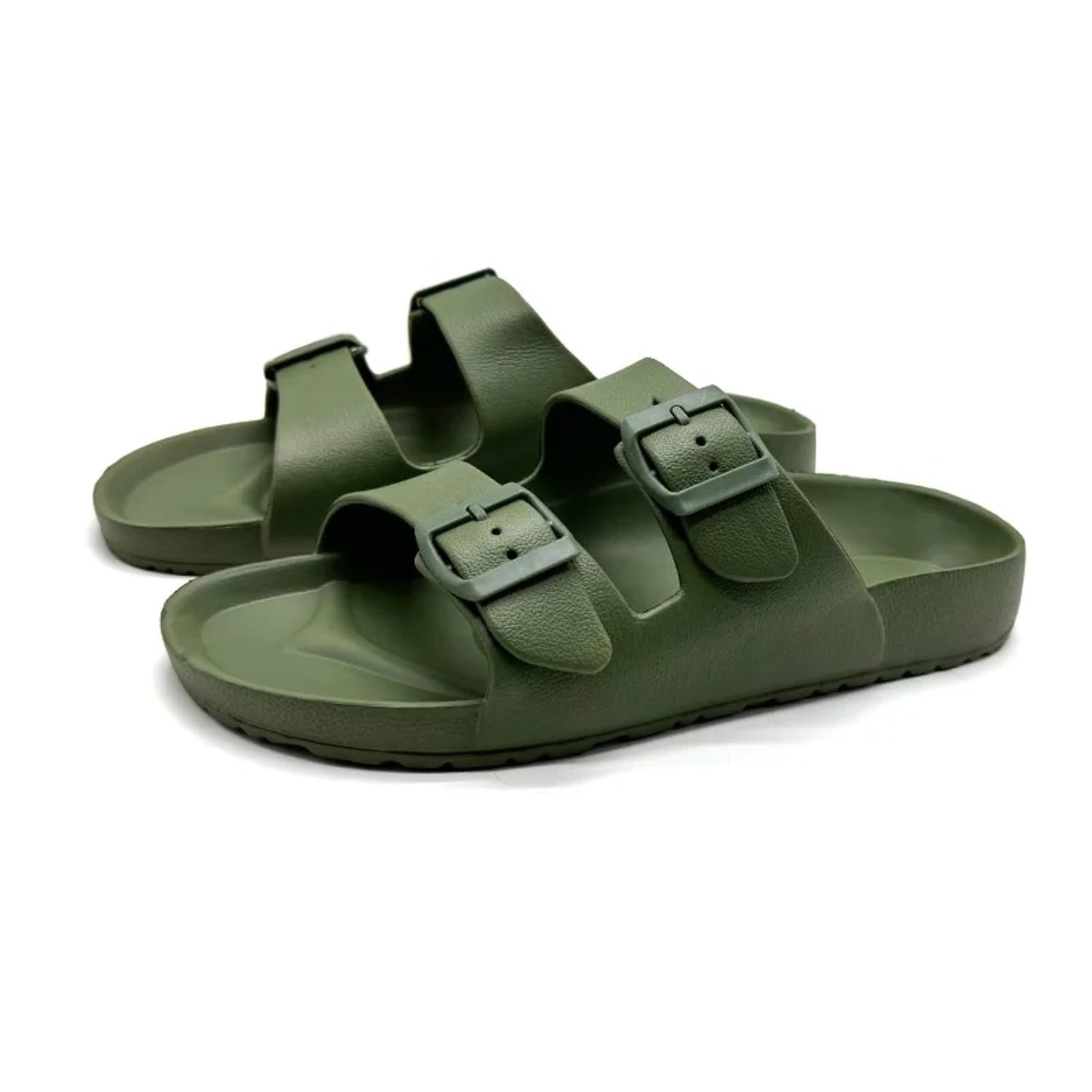 Ciabatte Uomo Donne Uomini Pantofole Sandali Morbidi Estate Spiaggia Casual Scarpe Eva Slides Flip-Flop Sandale-white-38