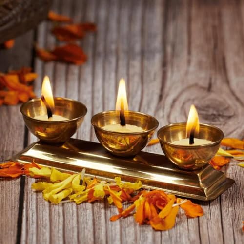Image of Om Phool Batti Pure Cow Ghee Diya Batti,Readymade Cotton Wicks-300 Pcs.