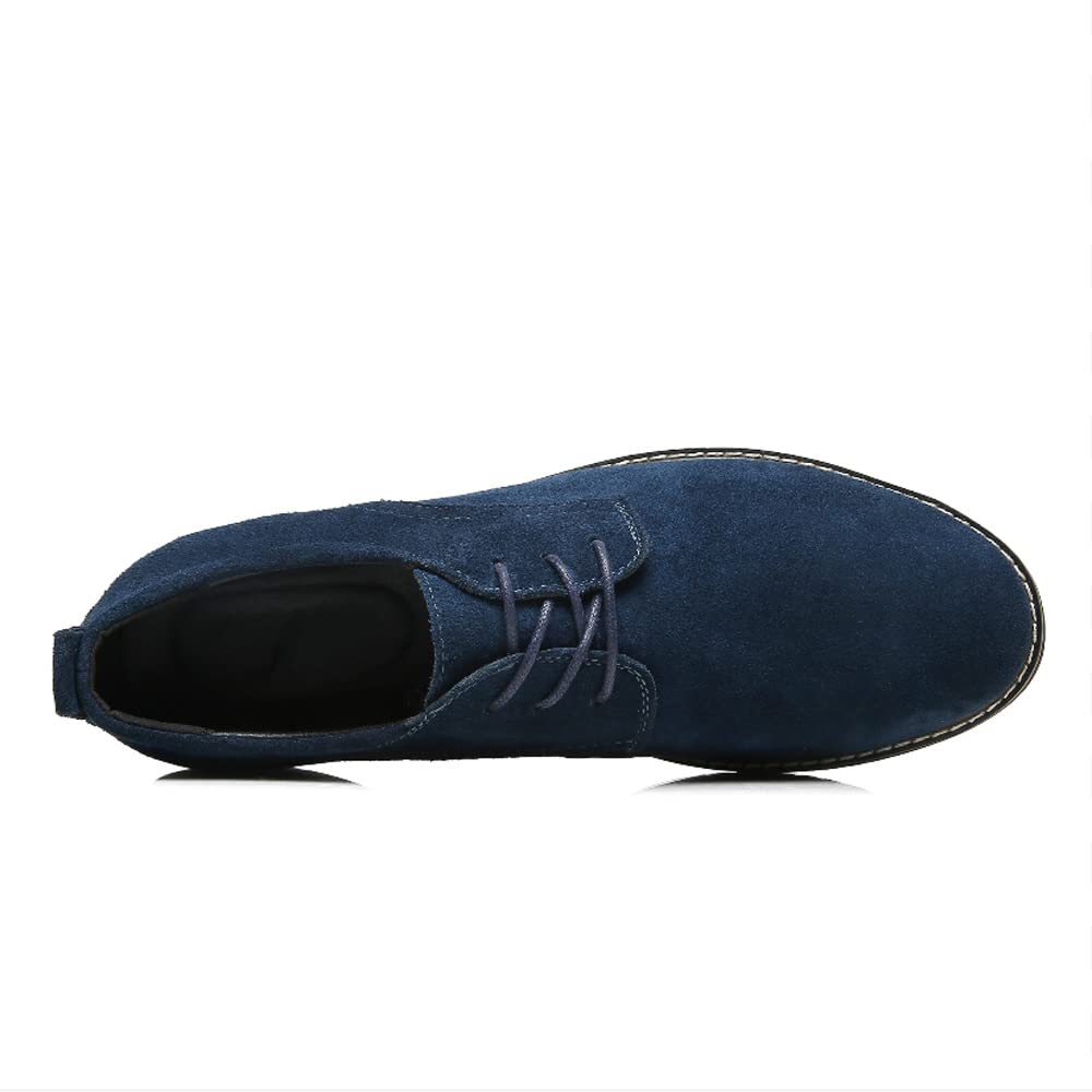 Zapatos Oxford de ante para hombre, estilo clásico británico, mocasines con borlas para uso casual y de negocios, suela suave para conducir