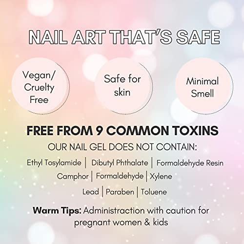 Makartt C0591 Super Strong Nail Glue For Press On Nails: Professional Acrylic Nails Nail Adhesive Bond Nail Tips Glue thumb #7