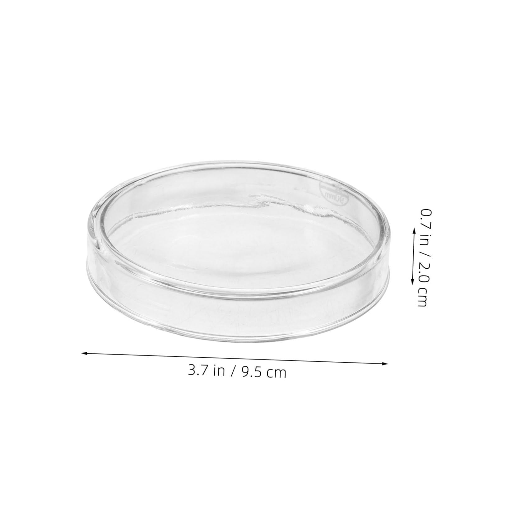 5 Pezzi Piastre Da Laboratorio Piastre Di Petri Vuote Di Petri Trasparenti Di Per Cellulari Da Laboratorio Da Di