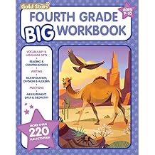 4th Grade BIG Workbook All Subjects for Kids 9 - 10 includes 220+ Activities, Math, Reading Comprehension, Vocabulary and Language Arts, Writing, Math Skills, Algebra, Fractions, Geometry and More! Paperback May 8, 2022