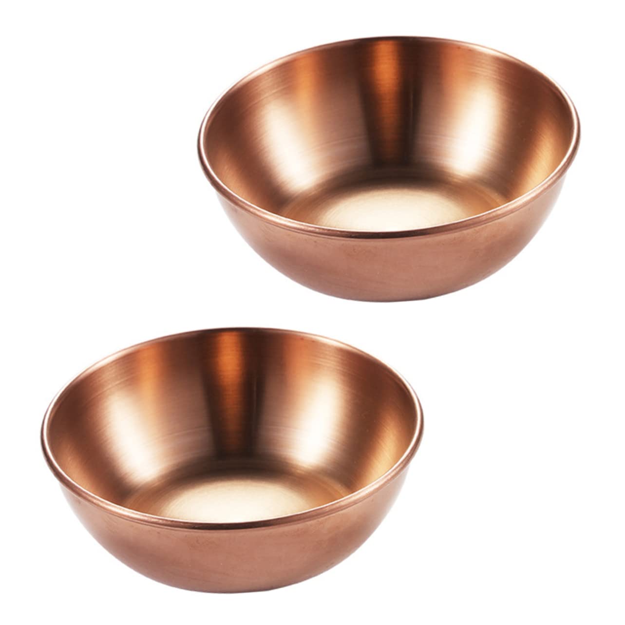 Garneck 2pcs Appetizer Plates Miniature Spice Dishes for Sauces Seasoning Bowls Flavor Dish for Home Kitchen Parties and Outdoor Events