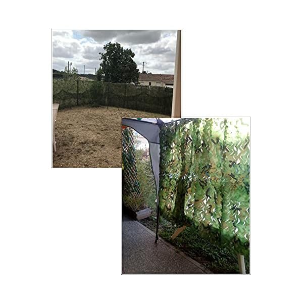 Chiglia Bulk Rolle Tarnnetz Camouflage Netz Ideal als Sonnenschutz Tarnung Sichtschutz – Bild 6