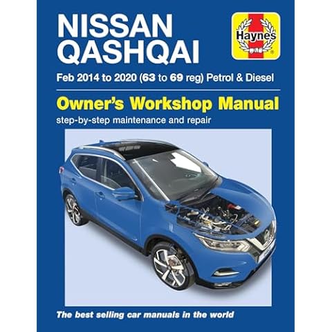 Nissan Qashqai Haynes Repair Manual (Paperback) Cover