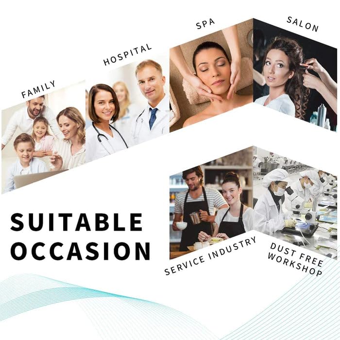 Image of Disposable Shower Caps for Women, Larger Thicker Waterproof, Individually Wrapped, Elastic Hair Bath Caps, 20 Pcs