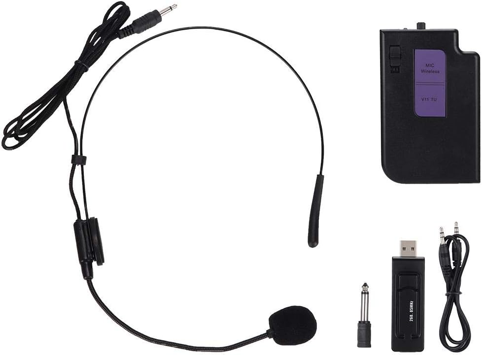 amplificatore portatile per microfono a bavero