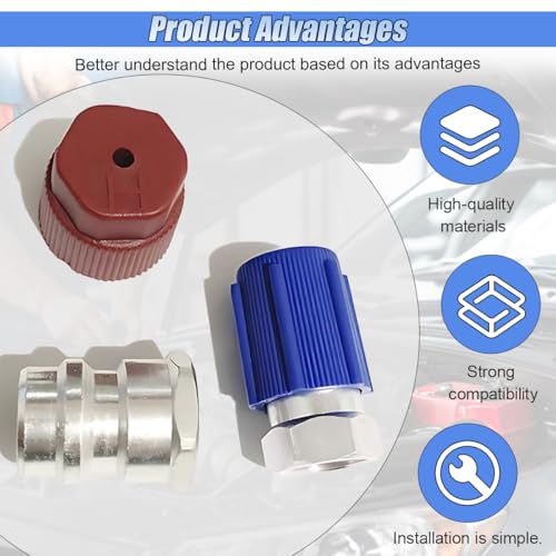 Adaptador R12 a R134A Kit Conversión para Aire Acondicionado miniatura 3