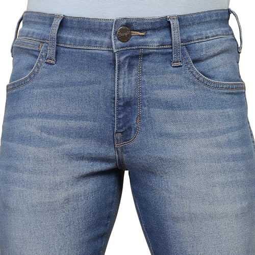 Image of Wrangler Men's Skanders Slim Fit Low-Rise Jeans
