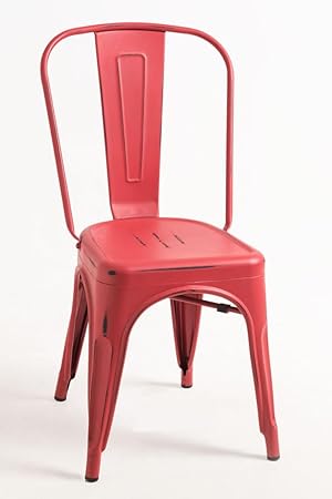 Regalos Miguel - Sillas Comedor - Silla Torix Vintage - Rojo Vintage