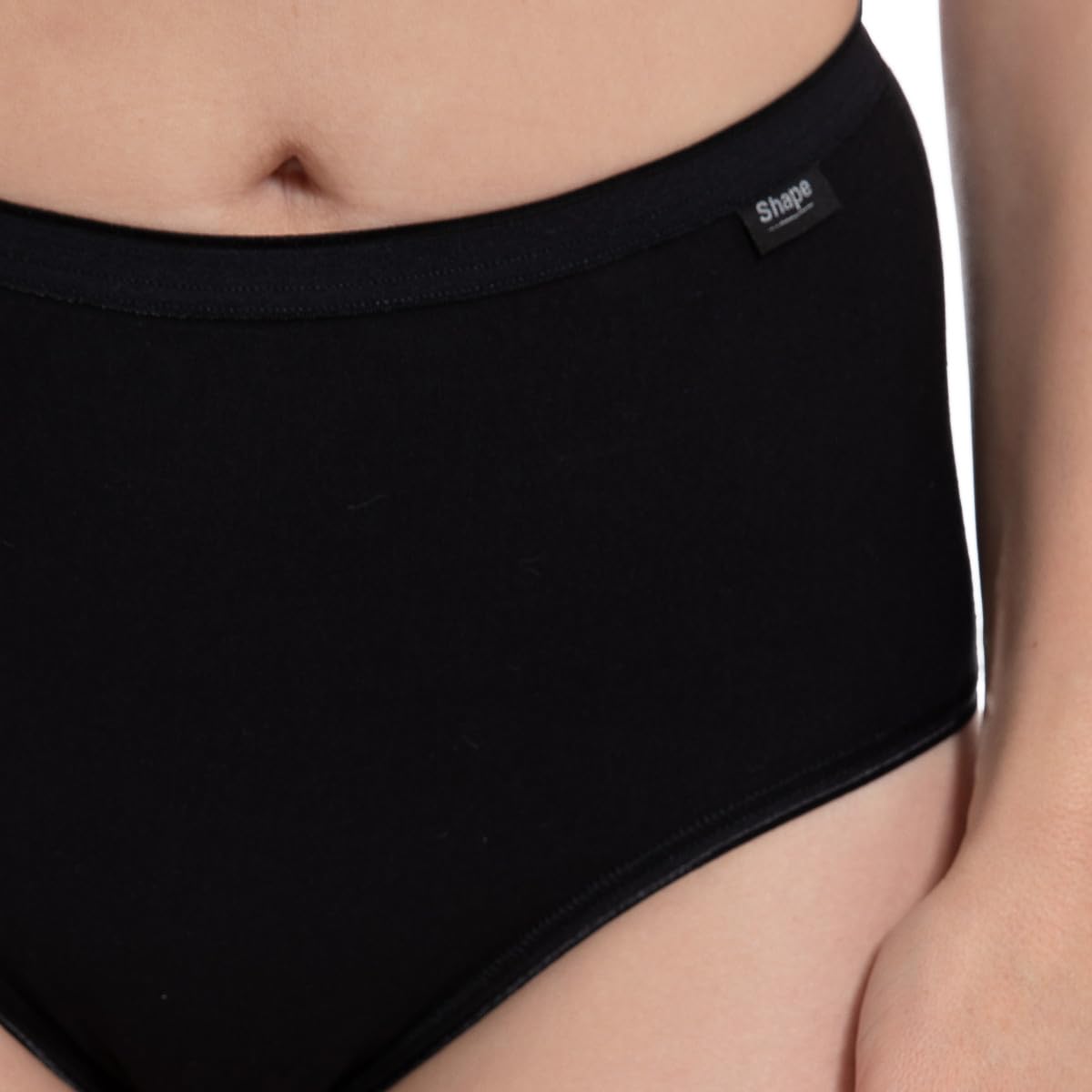 Speidel 5er Pack Shape Maxi Formslip 9305 Damen – Formbeständige Baumwoll-Mischung, Gedoppeltes Vorderteil für leichten Halt, Flache Abschlüsse mit Glanzstreifen – Elegante Shapewear