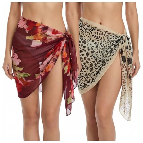 ADIVENTE Women's Swimwear Cover Ups (Luxury Duo) (Harmoney Duo)
