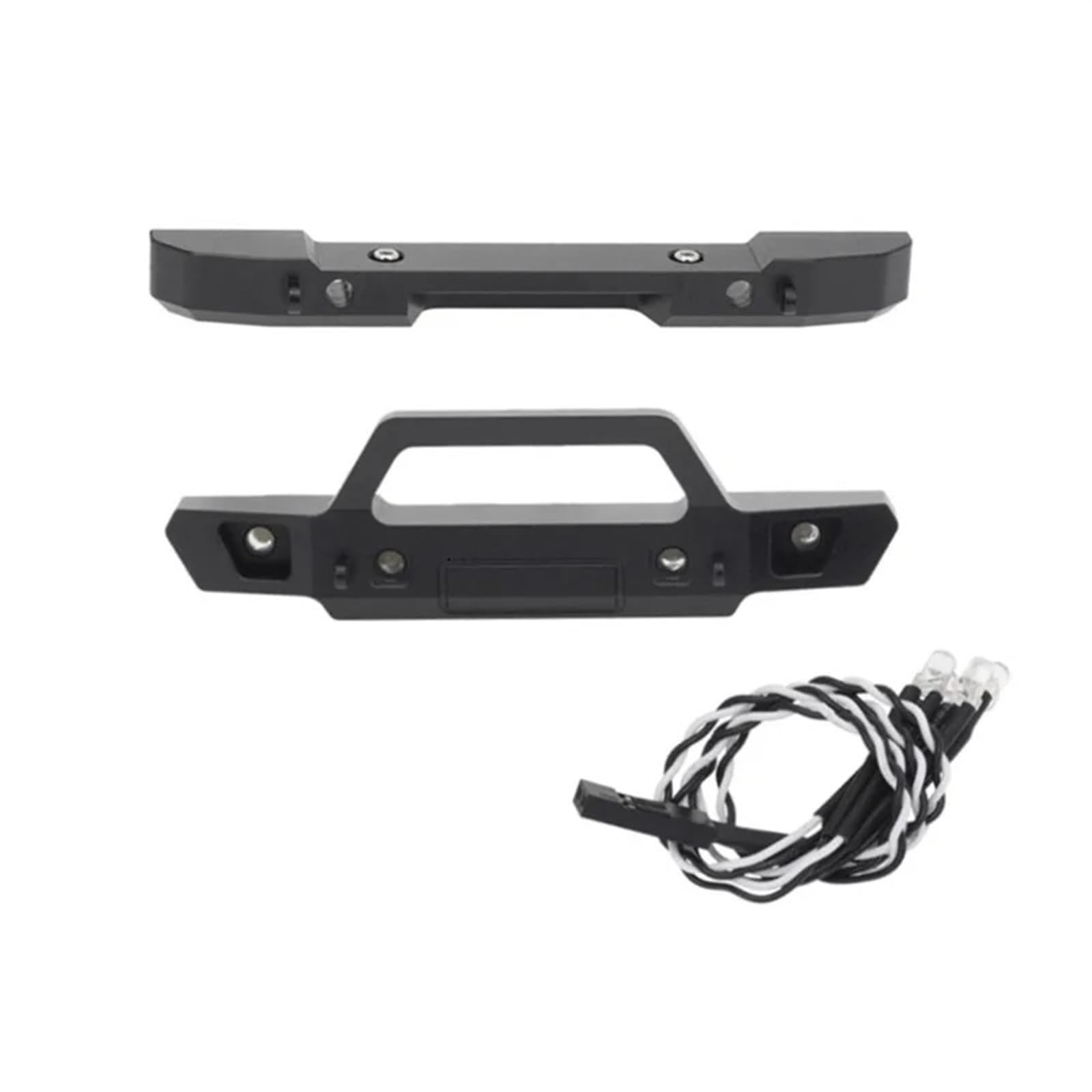 Luces Axial SCX24 de metal resistente para parachoques Deadbolt 8