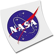 STICKER PEGATINA NASA ESPACION NAVE GALACIA VINILO DECAL VINYL IMPRESION