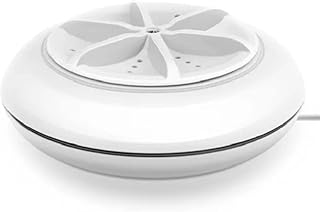 N / B Lave-Vaisselle USB Portable, Turbine + Ultrasonse Deux méthodes de Nettoyage, arrêt Automatique en 30 Minutes, pour Laver la Vaisselle, Fruits, légumes