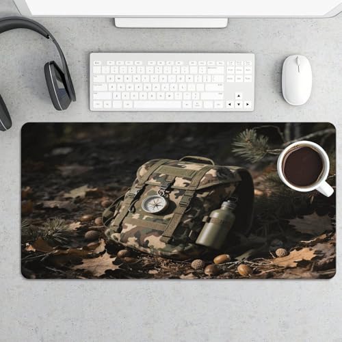 Hunting Camo Mouse Pad grande antideslizante 60x30 cm miniatura 5