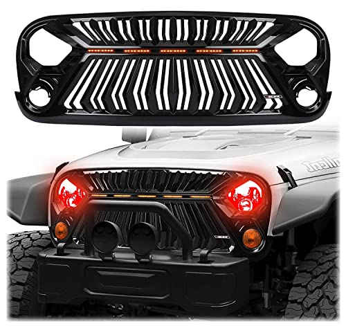 Amazon | SEVEN SPARTA フロントグリル ジープ ラングラー JK/JKU 2007