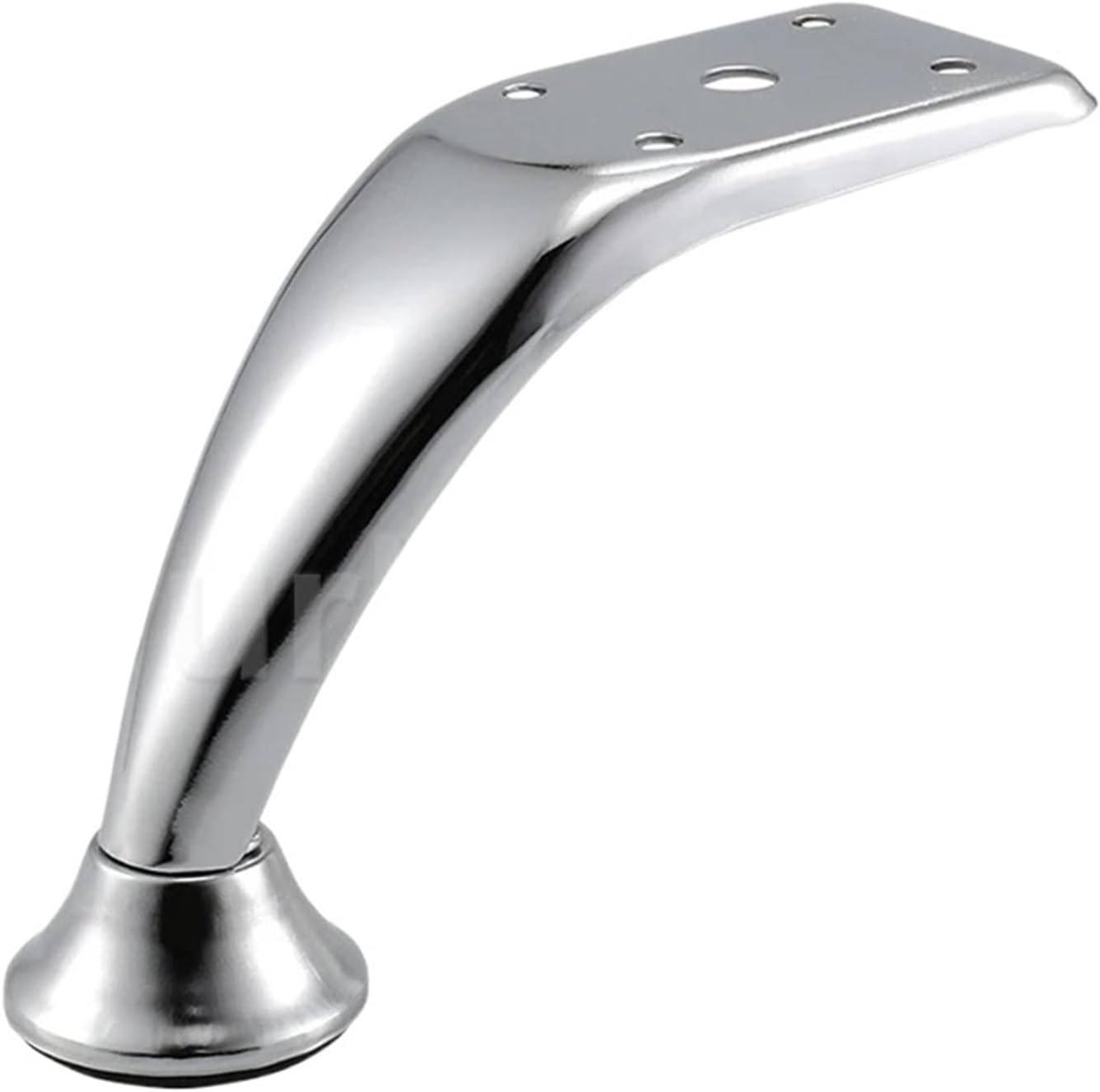 AVIMYA 1/2/4 Piece Furniture Leg Thickened Cabinet Feet for Sofa TV Stool Cabinet Wardrobe Dressing Table Bed Foot 110 Mm with Screws (Color : 1pcs 110mm)