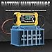 Corebox Battery Charger 6-Amp 12V Automatic Smart Battery Trickle Charger, Battery Maintainer Desulfator with Temperature Compensation for Car Truck Motorcycle Lawn Mower Marine