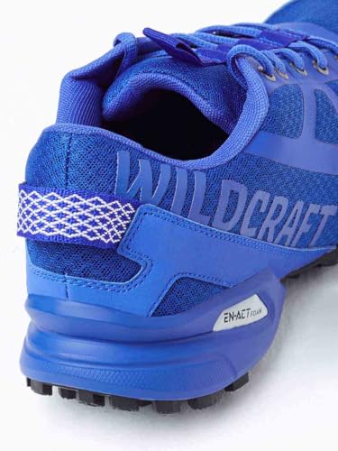 Image of Wildcraft Orion Outdoor Shoes for Men's | Trekking and Hiking Anti-Skid Outdoor Boots with Rubber Sole | Comfortable & Lightweight Design with Shock Absorption - 11 (Navy)