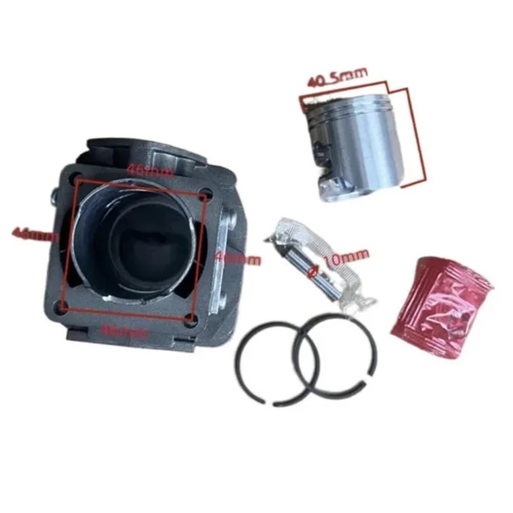 Kit de segments de Piston de bloc-cylindres de 40.5mm adapté à la tronçonneuse ZK GZ4500