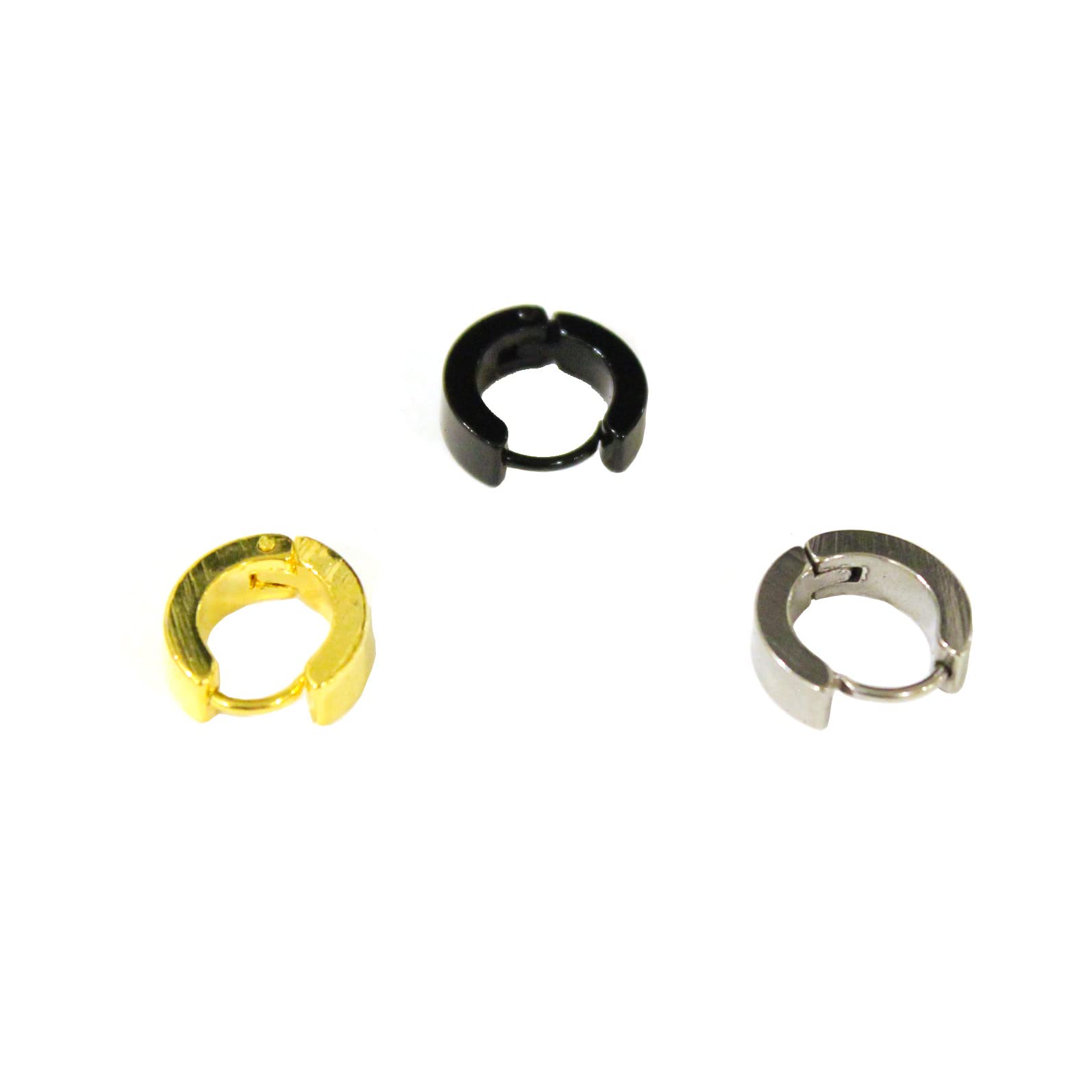 See full amazon price history chart for La Belleza Single Ear Stainless Steel Small Hoop Earring | Bali in Three Different Colors For Unisex Adult Combo of 3 La Belleza Single Ear Stainless Steel Small Hoop Earring | Bali in Three Different Colors For Unisex Adult Combo of 3 (B0B8SVMV93) Amazon Price History, Amazon Price Tracker