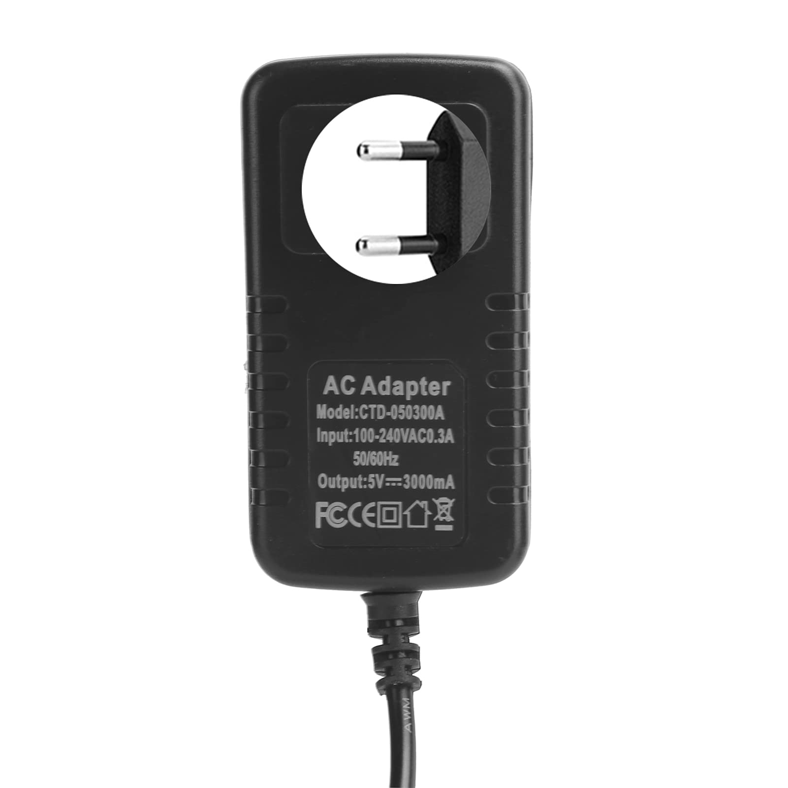 Yealink Voedingsadapter 5V/2A - voor SIP-T4x serie - zwart