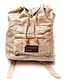 BAD TASTE Rucksack CANNABIS CLUB 100% Hanf natur