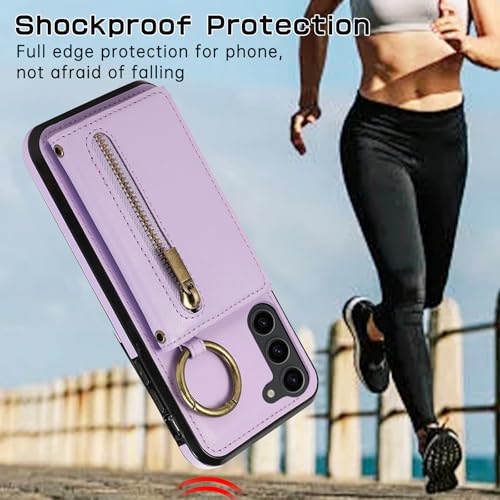 Coque Galaxy S23 Plus Asuwish ZHKLLB US antichoc violette