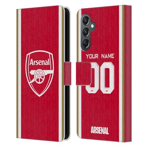 Coque Samsung Galaxy A25 5G Arsenal FC en cuir portefeuille Head Case Designs