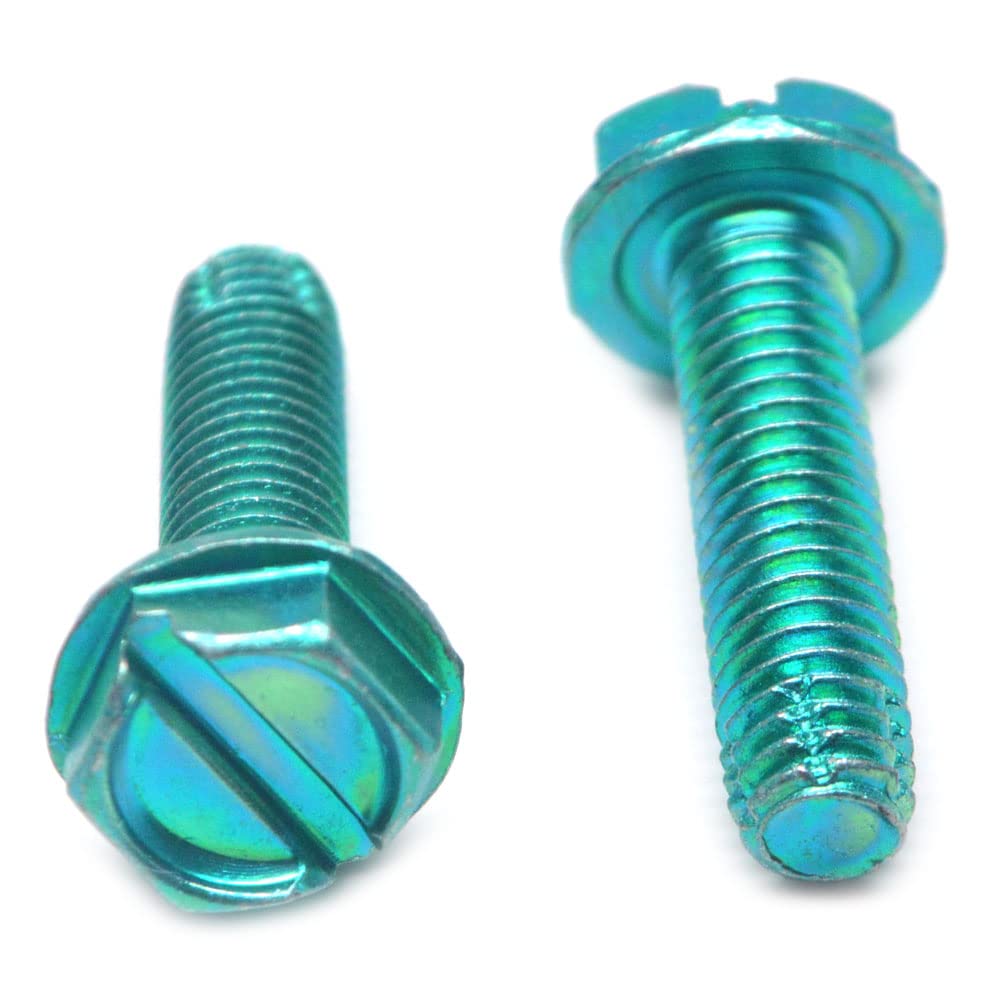 832 x 1/4" (FT) Coarse Thread Thread Cutting Screw Slotted Hex Washer