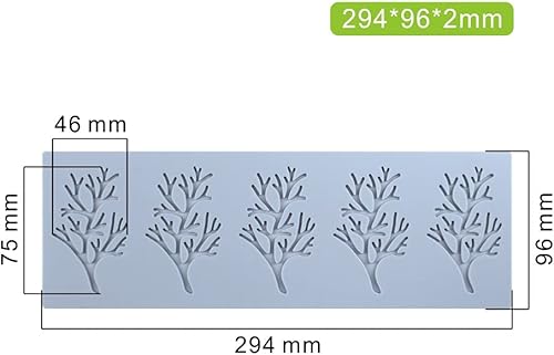 Miniatura 2 de AK ART KITCHENWARE 5 cavidades Coral Design Fondant Silicone Icing Mats para tartas, moldes de silicona para hornear, herramientas de pastelería,