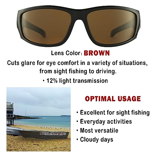 Image of BNUS Polarized Sunglasses with Corning Glass Lens - High Definition, Fashionable, and Scratch-Resistant