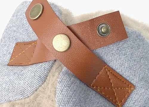 Retro Fashion Patchwork Warm Fuzzy Hat Outdoor Casual Ear Protection Cap Light Windproof Durable Hat for Unisex 20253