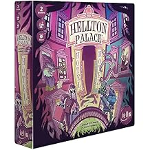 IELLO Hellton Palace -Highly Humoristic Theme of Underworld Competing Hotels, Strategic 2 Player Game, 45 Min, Ages 10+