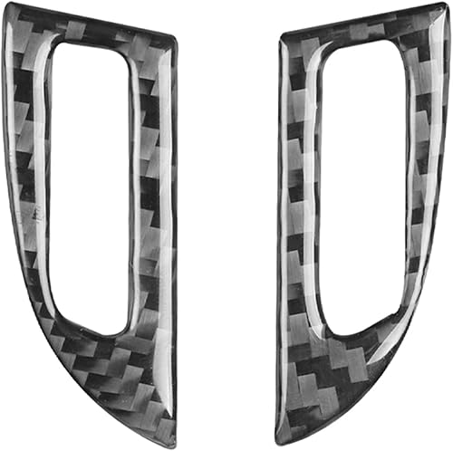 Miniatura 23 de NVCNX Real Premium - Adhesivo de fibra de carbono para puerta de automóvil, puerta de automóvil, cerradura de puerta de automóvil, marco de botón