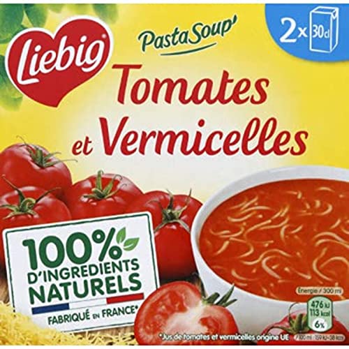 Liebig Soupe tomates & vermicelles - Les 2 briques de 30cl Cover