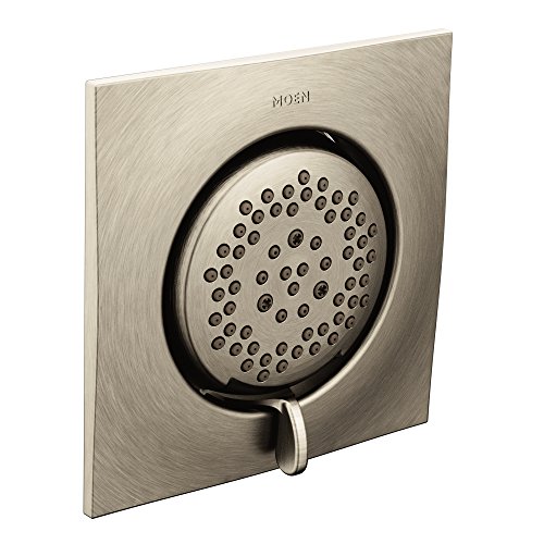 Moen TS1420BN Mosaic Square Two-Function Body Spray, Valve Required, Brushed Nickel #1