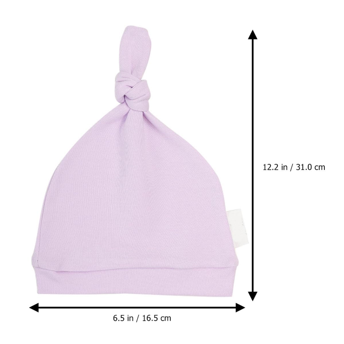 Reifenkappe Ohne Knochen Kind Babys -Kopfbedeckung Säuglingshüte Wintermütze Kopfschmuck Mütze Mit Knoten Junge Mädchen Hut Reine Baumwolle