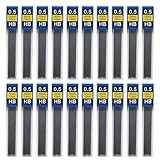 JOYIAL 240 Stück Bleistiftminen 0.5 mm HB Bruchsichere Minenersatz, bruchfeste Minen, Bruchfeste HB Bleistiftminen für Druckbleistifte Schreiben, Zeichnen, Hausaufgaben