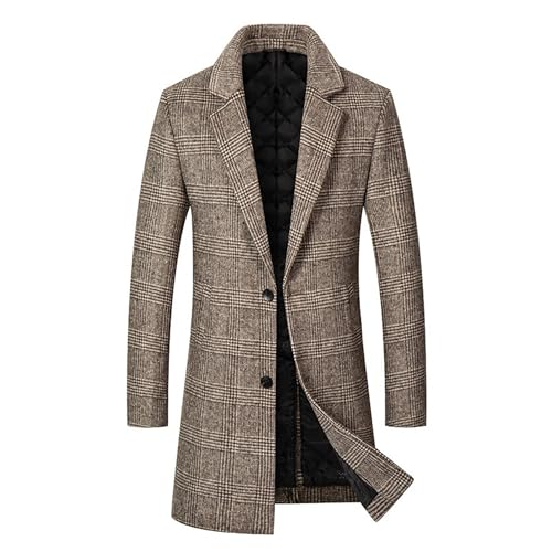 Manteau long homme style décontracté chic pour les journées fraîches