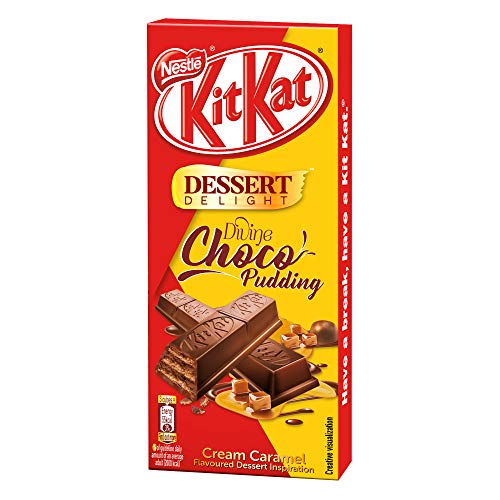 Nestle KitKat Dessert Delight Divine Choco Pudding Wafer Coated with Milk Chocolate, 50 g